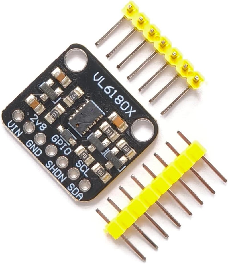 TIC TOC Store 2pcs VL6180X Distance Sensor Module – 5mm-100mm Optical Ranging, I2C Interface, 3.3V/5V Compatible for Arduino - Image 2